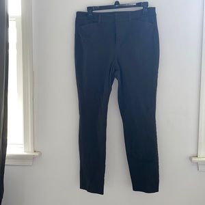 Dark grey stretchy work pants